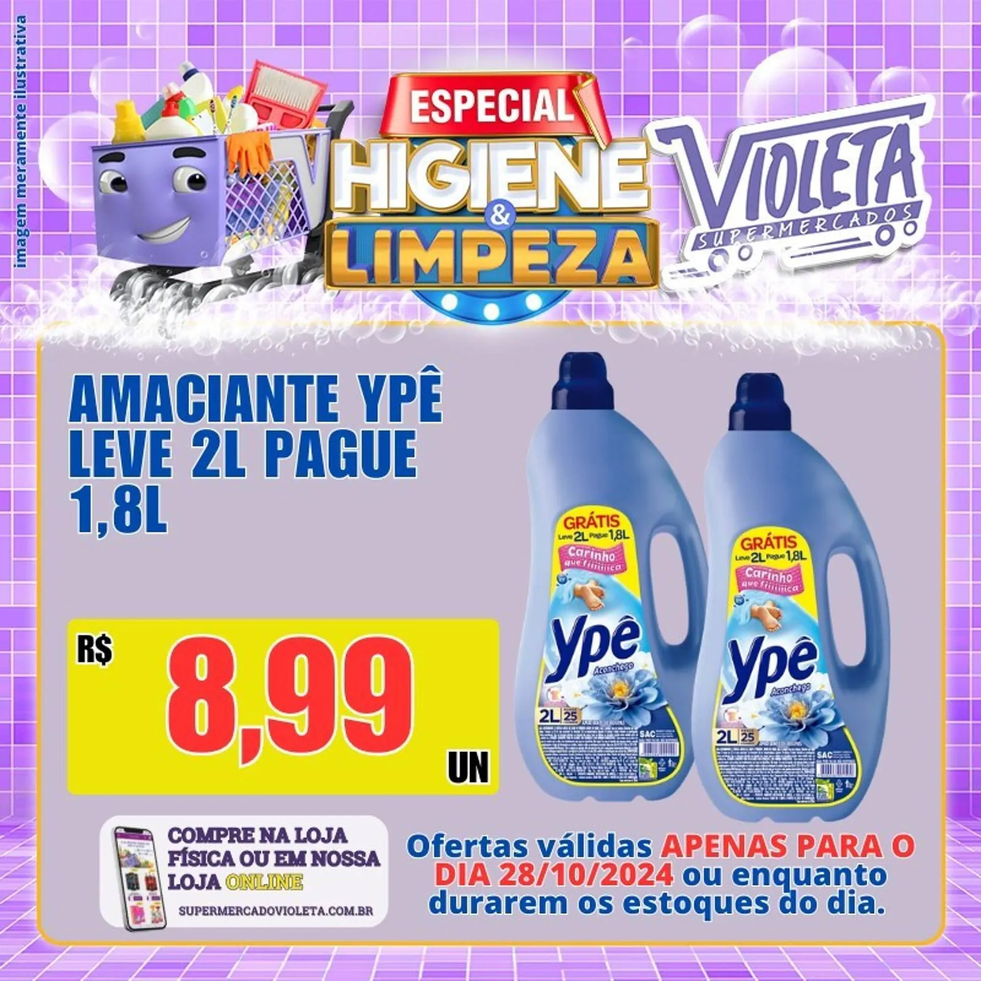 Encarte de Catálogo Violeta Supermercados 28 de outubro até 28 de outubro 2024 - Pagina 5