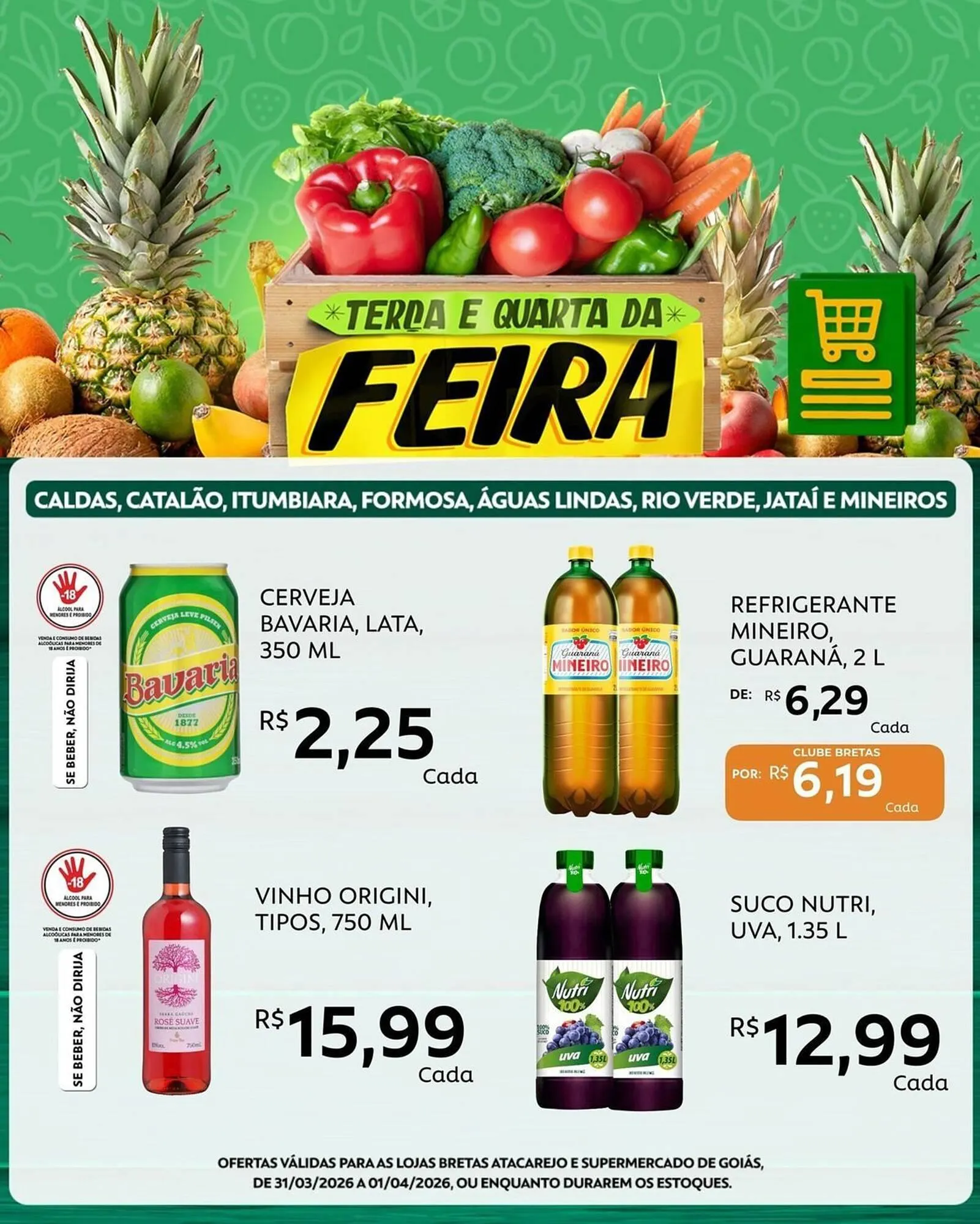 Encarte de Catálogo Supermercados Bretas 30 de março até 14 de abril 2026 - Pagina 8