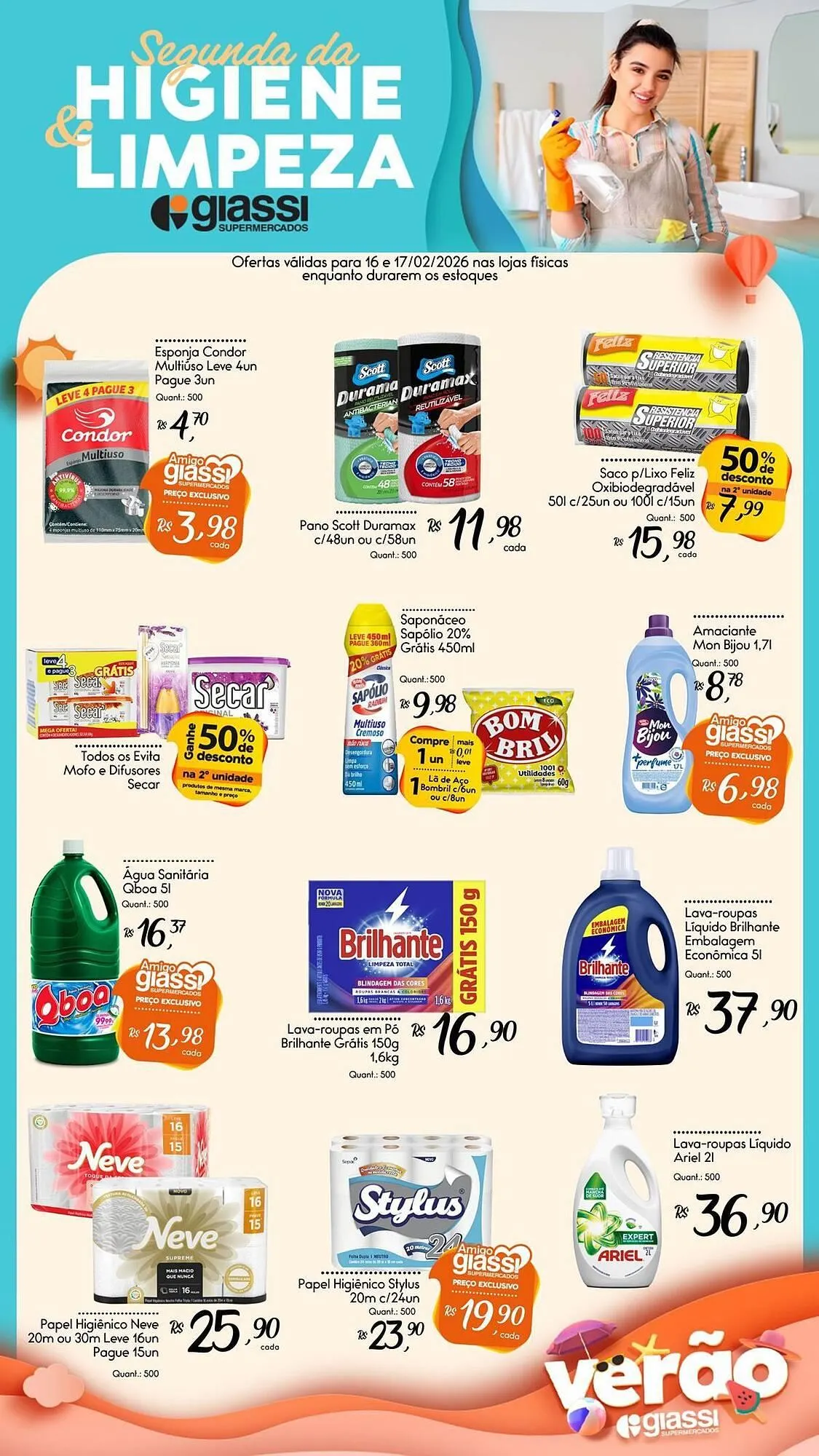 Encarte Giassi Supermercados - 1