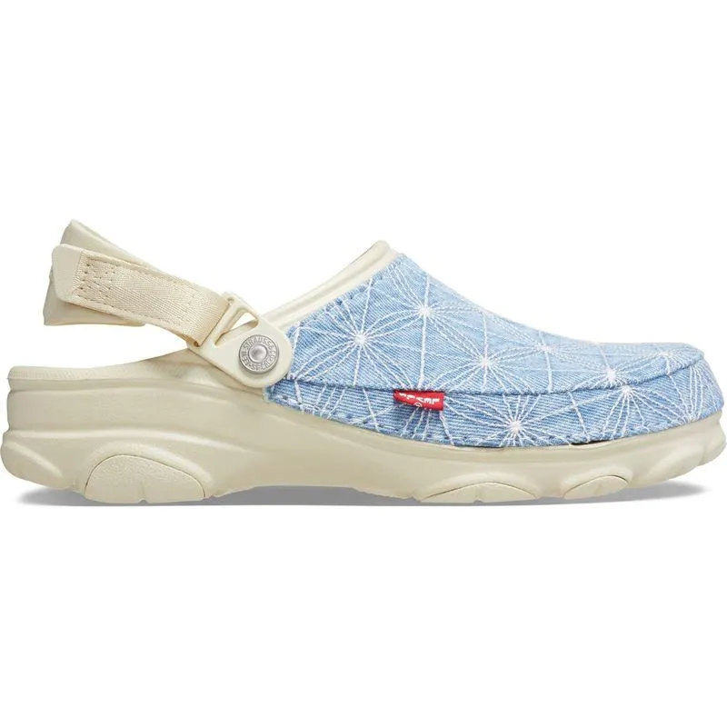 Sandália Crocs x Levis All Terrain Clog BONE