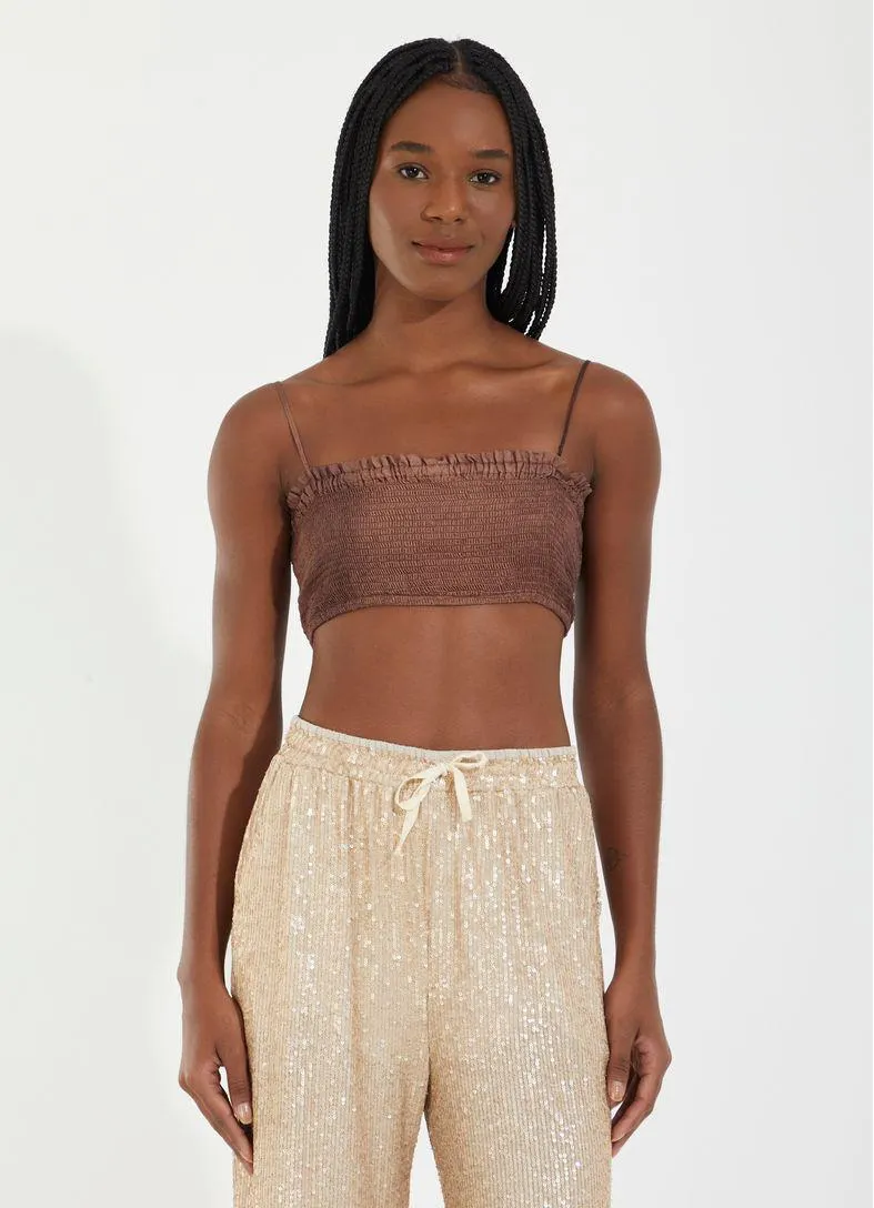 Top estampado paisagem colab camila coutinho