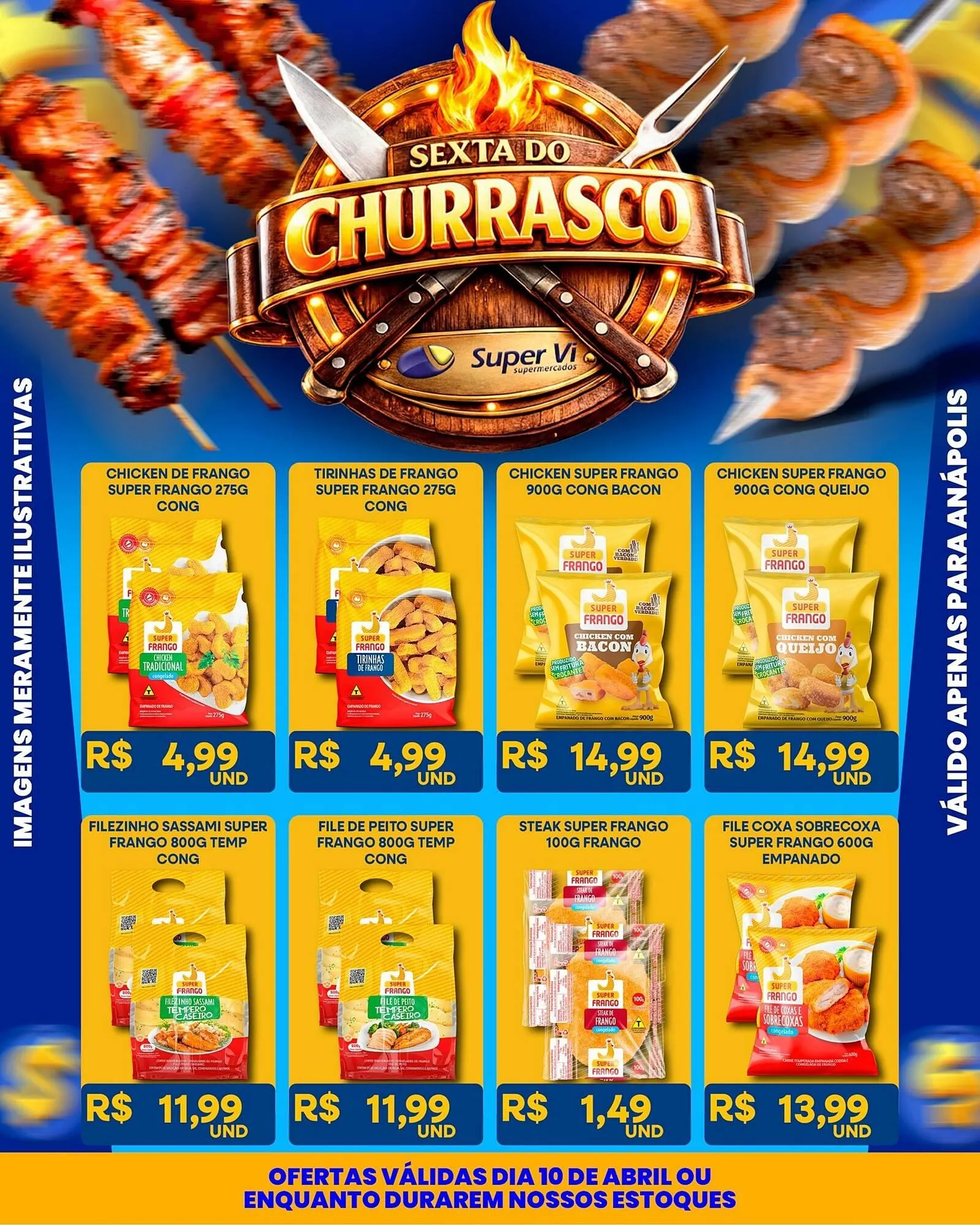 Encarte de Catálogo Super Vi Supermercados 10 de abril até 12 de abril 2026 - Pagina 4