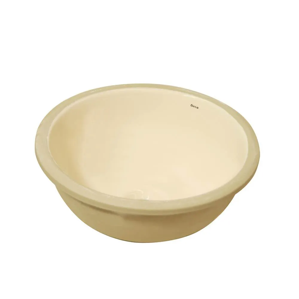 Cuba para Banheiro de Embutir Deca Redonda L41 36cm Creme