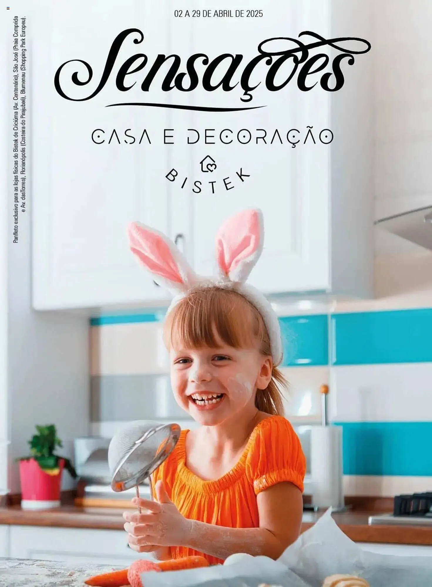 Encarte de Catálogo Bistek Supermercados 2 de abril até 29 de abril 2025 - Pagina 1