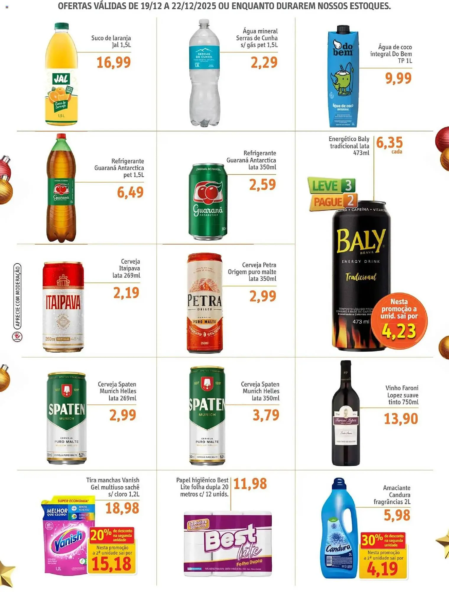 Encarte de Folheto Sonda 19 de dezembro até 22 de dezembro 2025 - Pagina 3