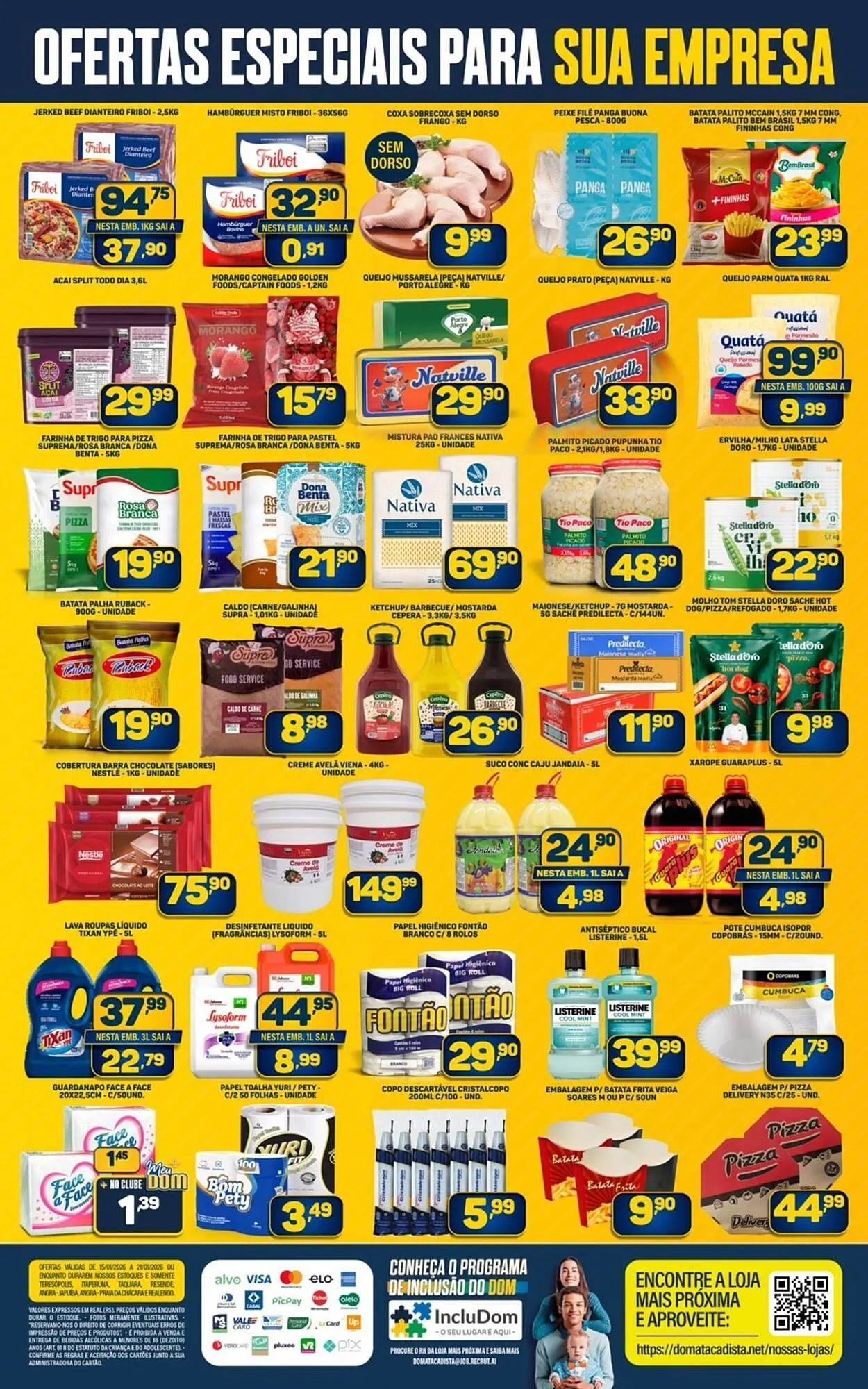 Encarte de Encarte Dom Atacadista 15 de janeiro até 21 de janeiro 2026 - Pagina 12