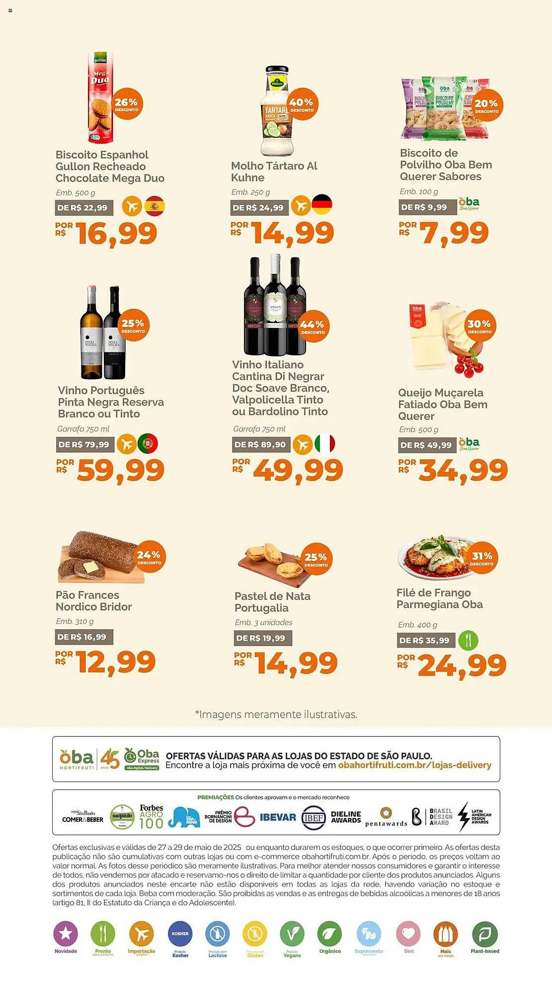 Encarte de Catálogo Oba Hortifruti 27 de maio até 30 de maio 2025 - Pagina 6