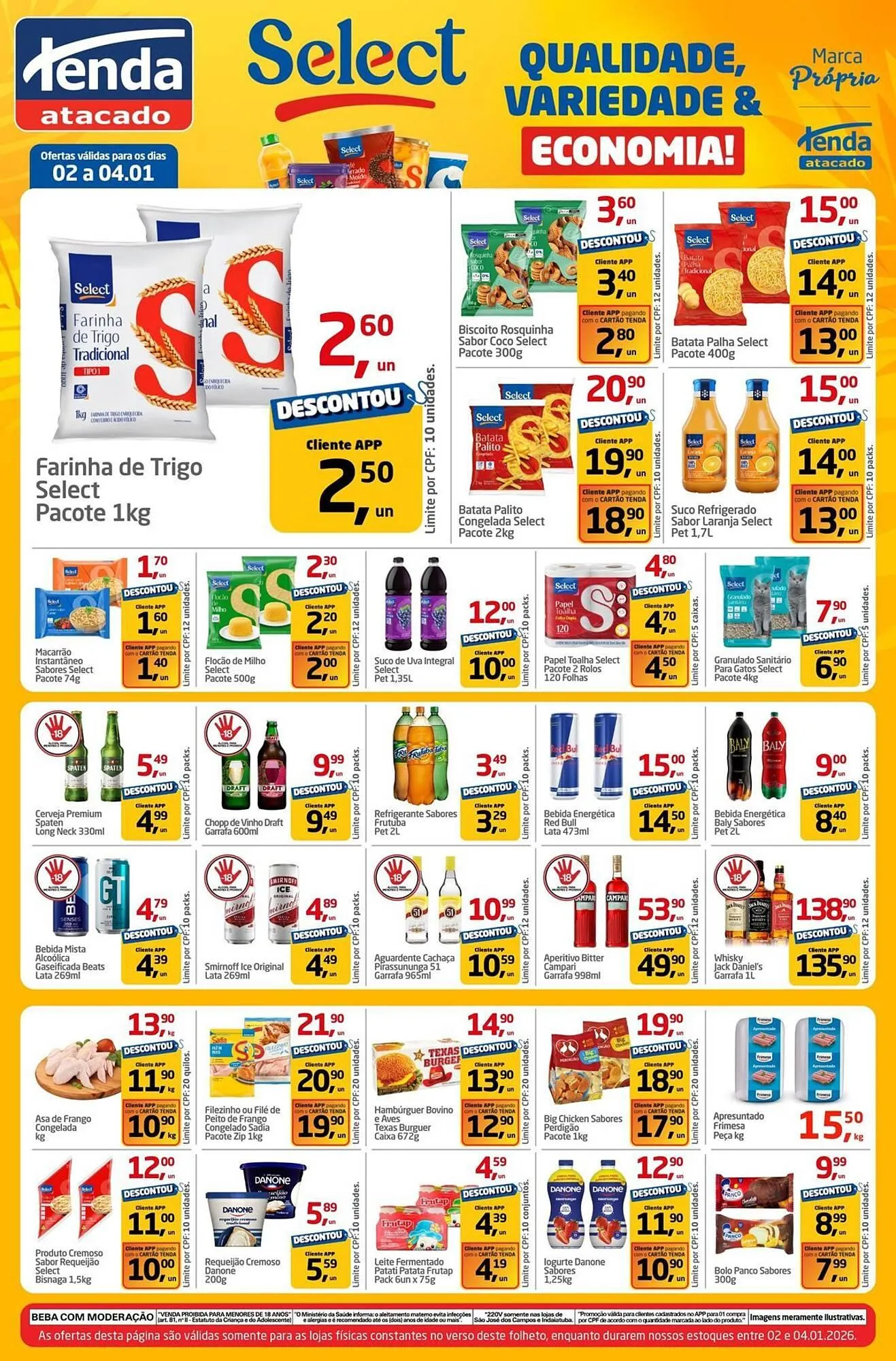 Encarte de Folheto Tenda Atacado 2 de janeiro até 4 de janeiro 2026 - Pagina 2