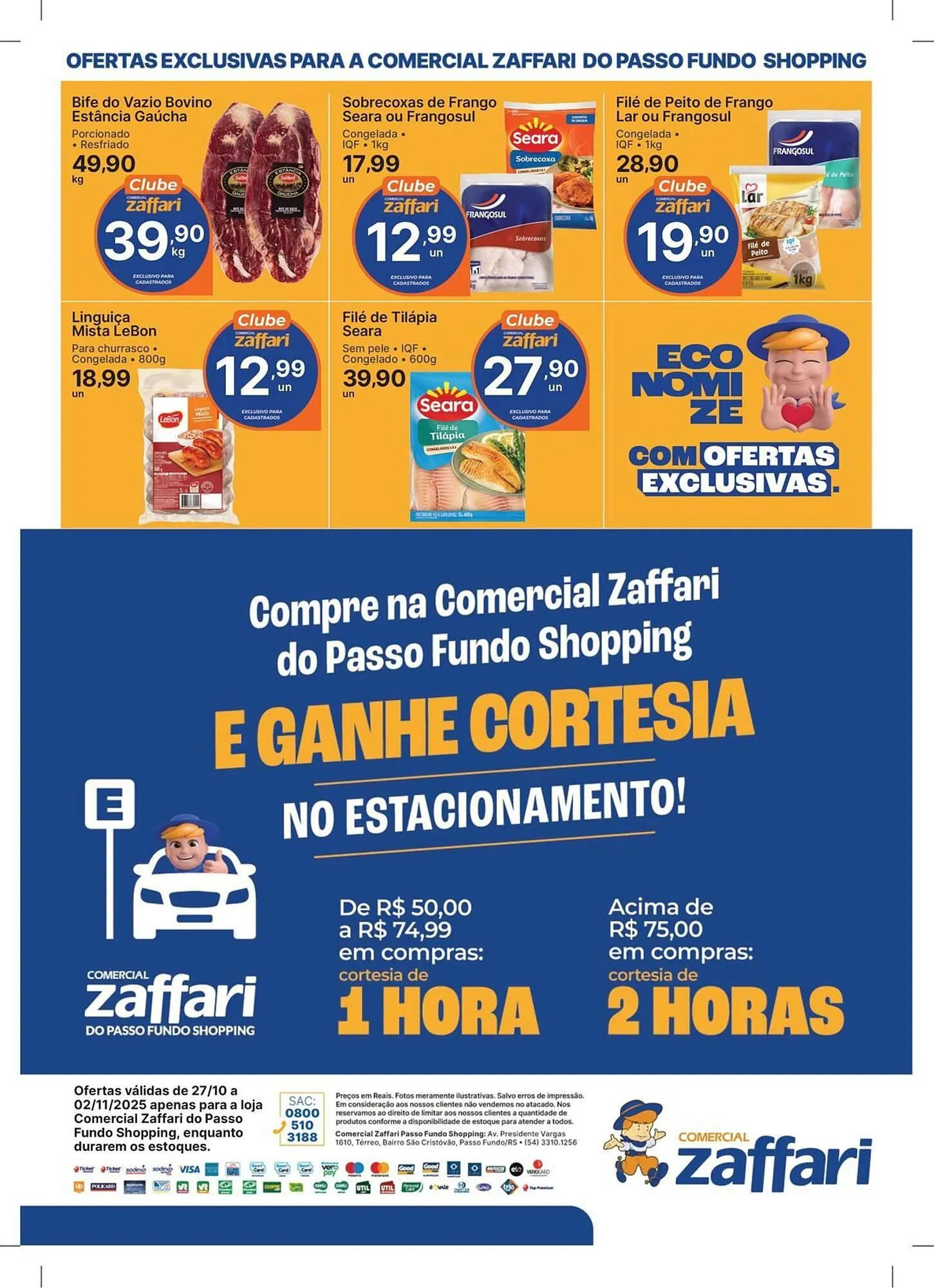 Encarte de Encarte Comercial Zaffari 27 de outubro até 2 de novembro 2025 - Pagina 2