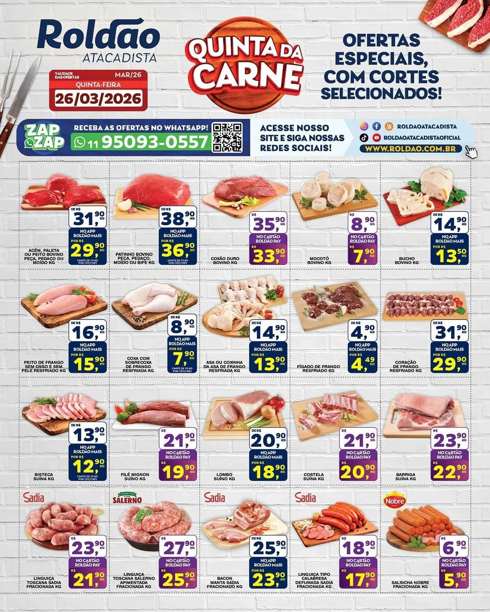 Encarte de Folheto Roldão 26 de março até 26 de março 2026 - Pagina 1