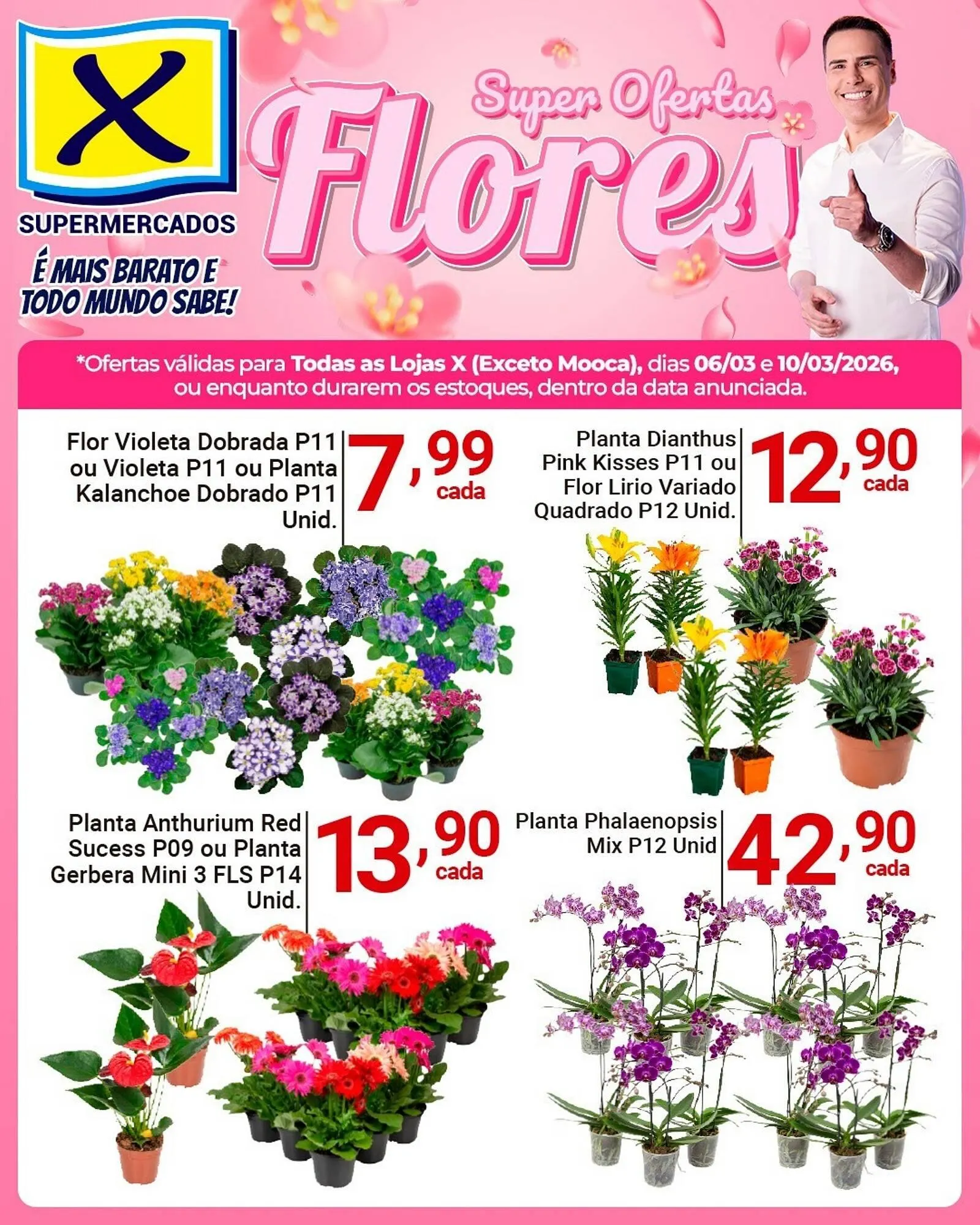 Encarte de Folheto X Supermercados 6 de março até 10 de março 2026 - Pagina 2