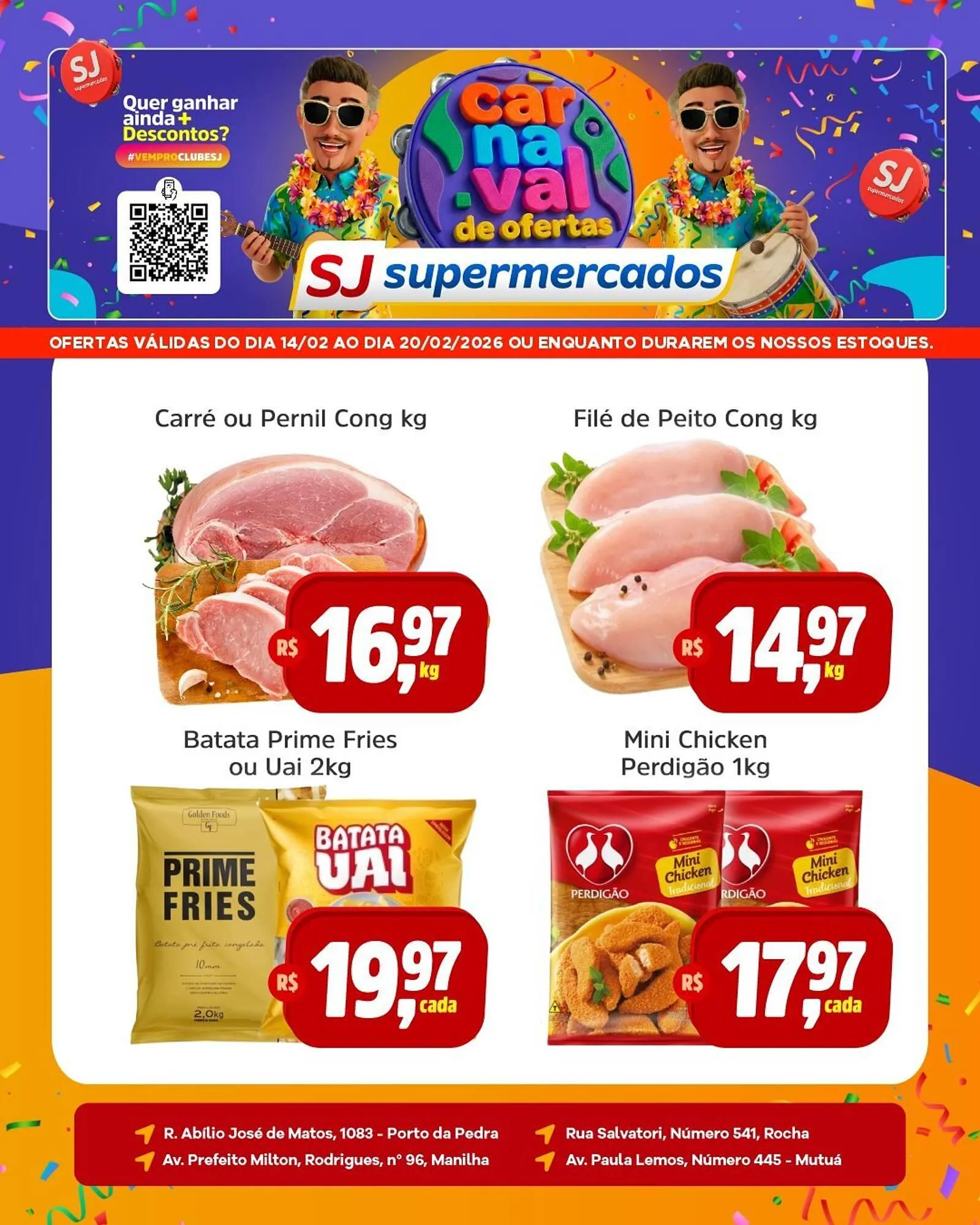Encarte de Encarte Sj Supermercados 14 de fevereiro até 20 de fevereiro 2026 - Pagina 5