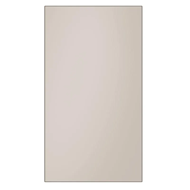Painel Samsung Bespoke em Vidro Bege Satin Beige BMF TOP RA-B23DUU39GG