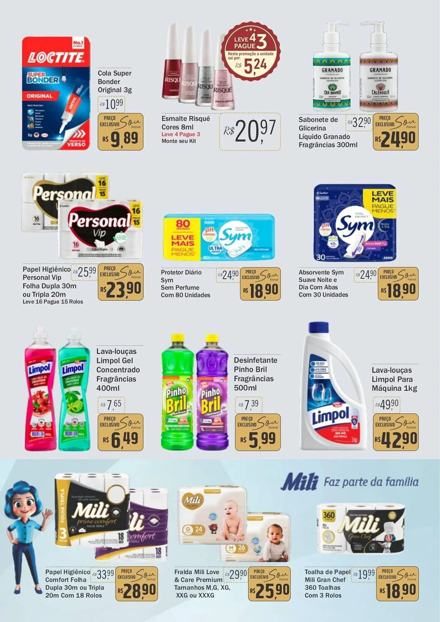 Encarte de Encarte Festval 15 de outubro até 2 de novembro 2025 - Pagina 10