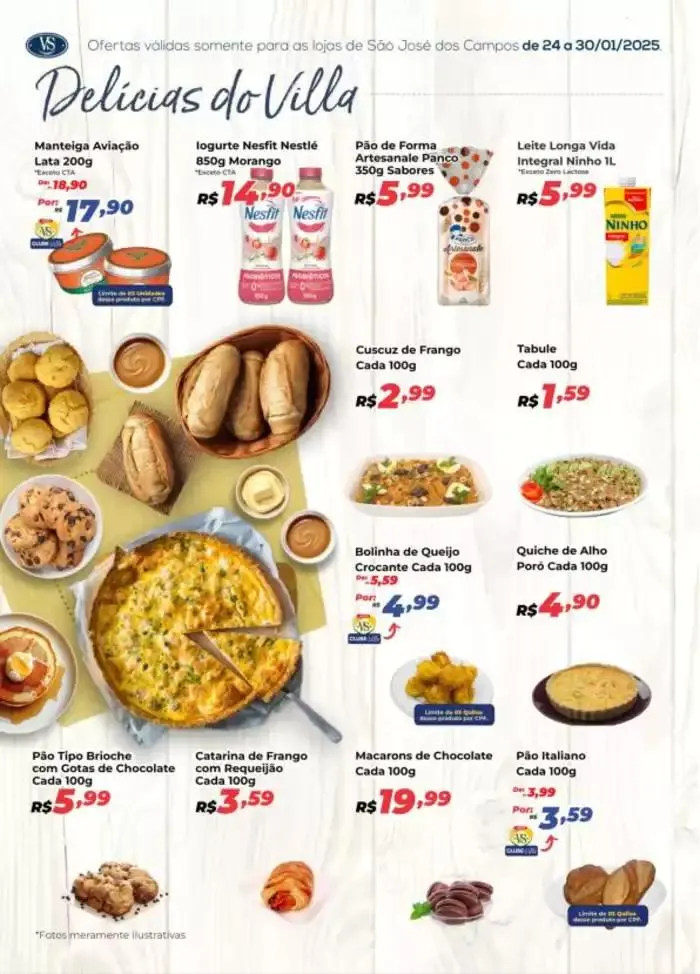 Encarte de Ofertas Villarreal Supermercados 24 de janeiro até 26 de janeiro 2025 - Pagina 2