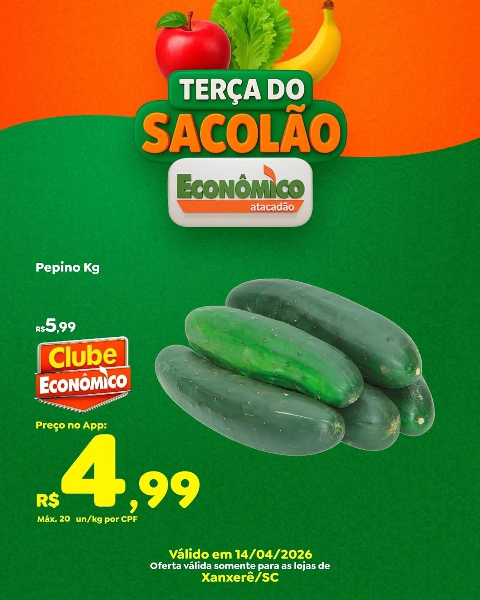 Encarte de Catálogo Econômico Atacadão 14 de abril até 14 de abril 2026 - Pagina 3