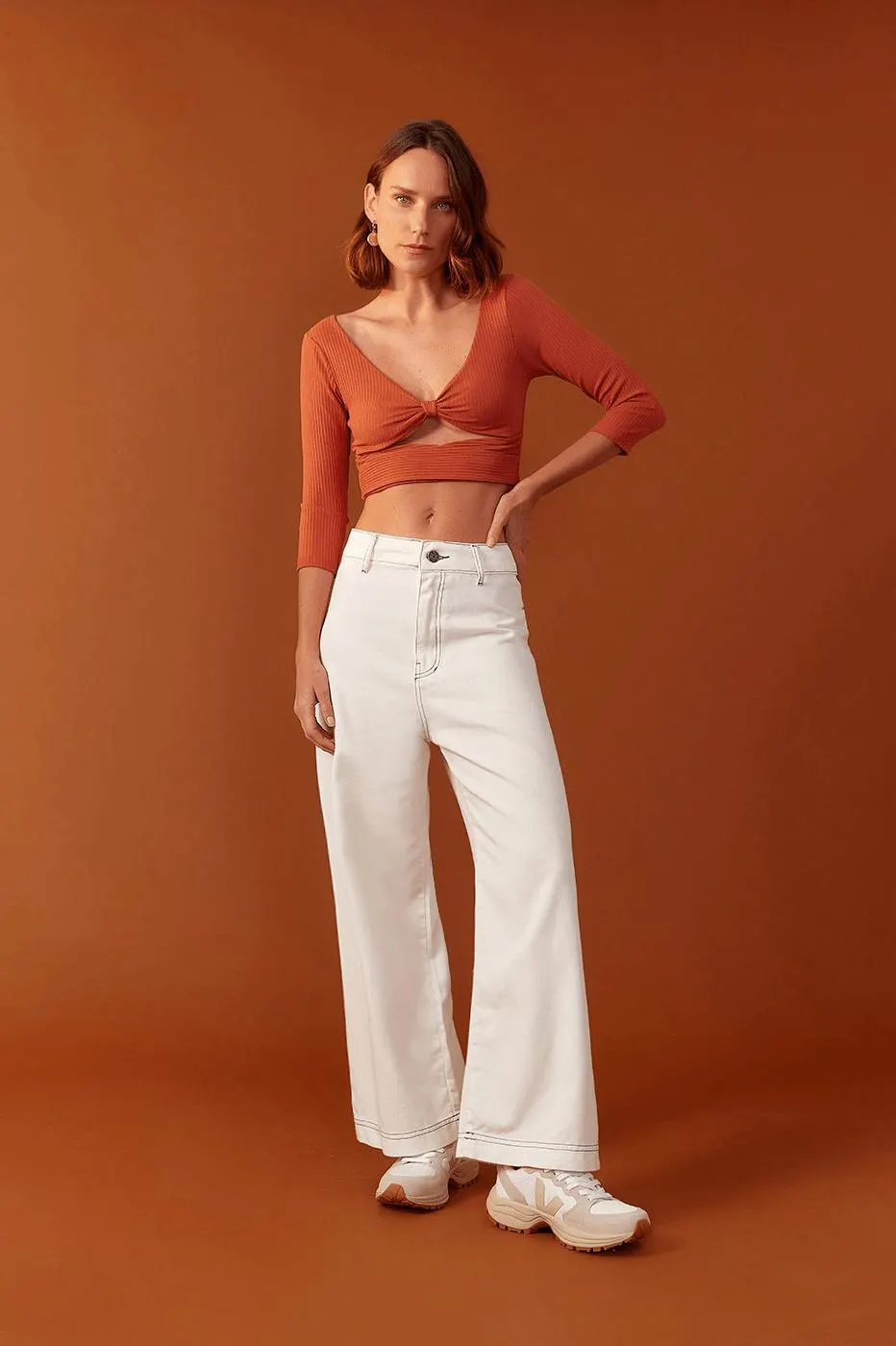 Top 7/8 Transpasse Busto