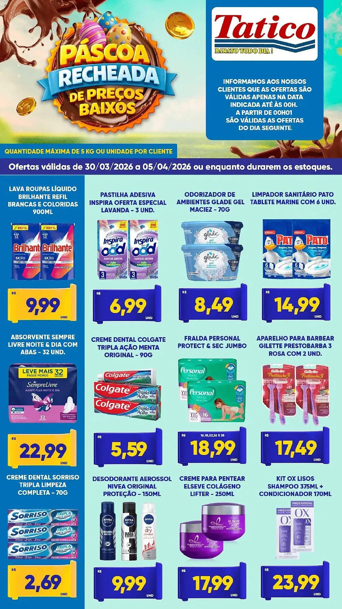 Encarte de Tabloide Tatico 6 de abril até 12 de abril 2026 - Pagina 9