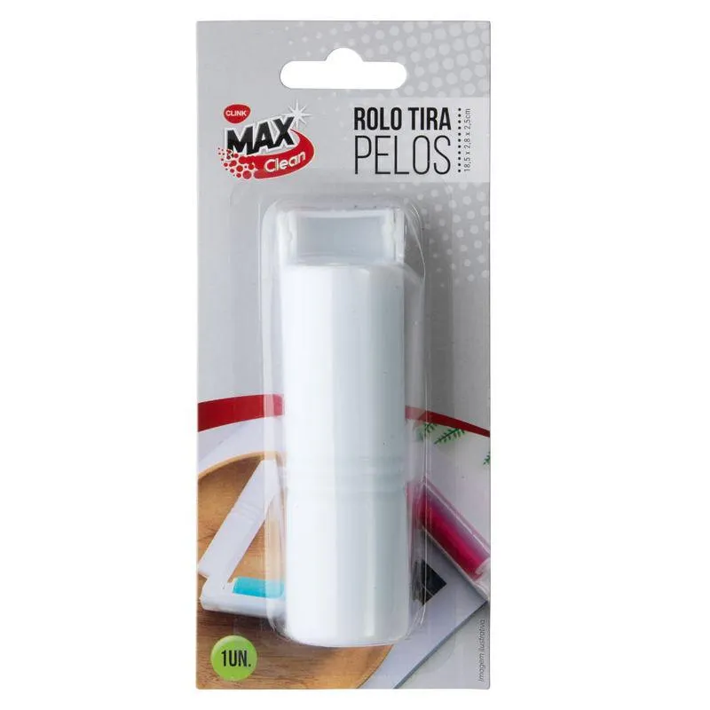 Rolo Tira Pelos Plástico Sortido 18,5x2,8x2,5cm - Clink