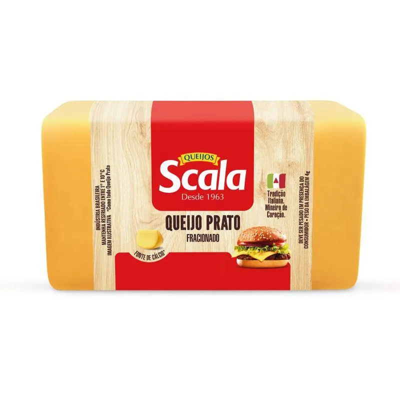 Queijo Prato Scala Lanche 500g Peca