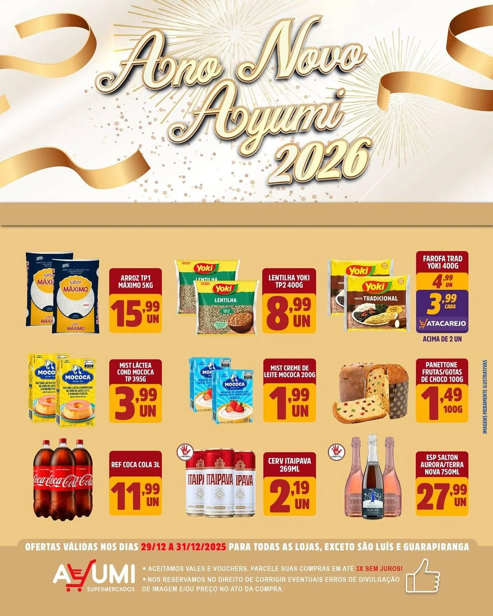 Encarte de Folheto Ayumi Supermercados 30 de dezembro até 31 de dezembro 2025 - Pagina 2