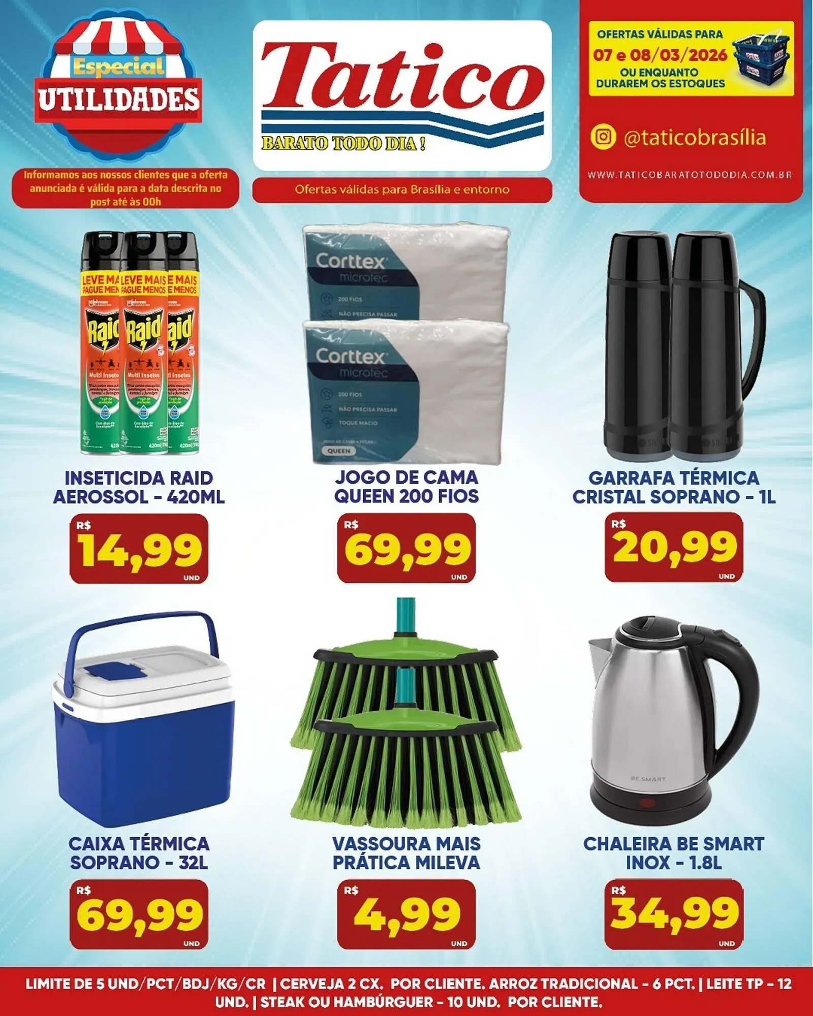 Encarte de Tabloide Tatico 7 de março até 8 de março 2026 - Pagina 1