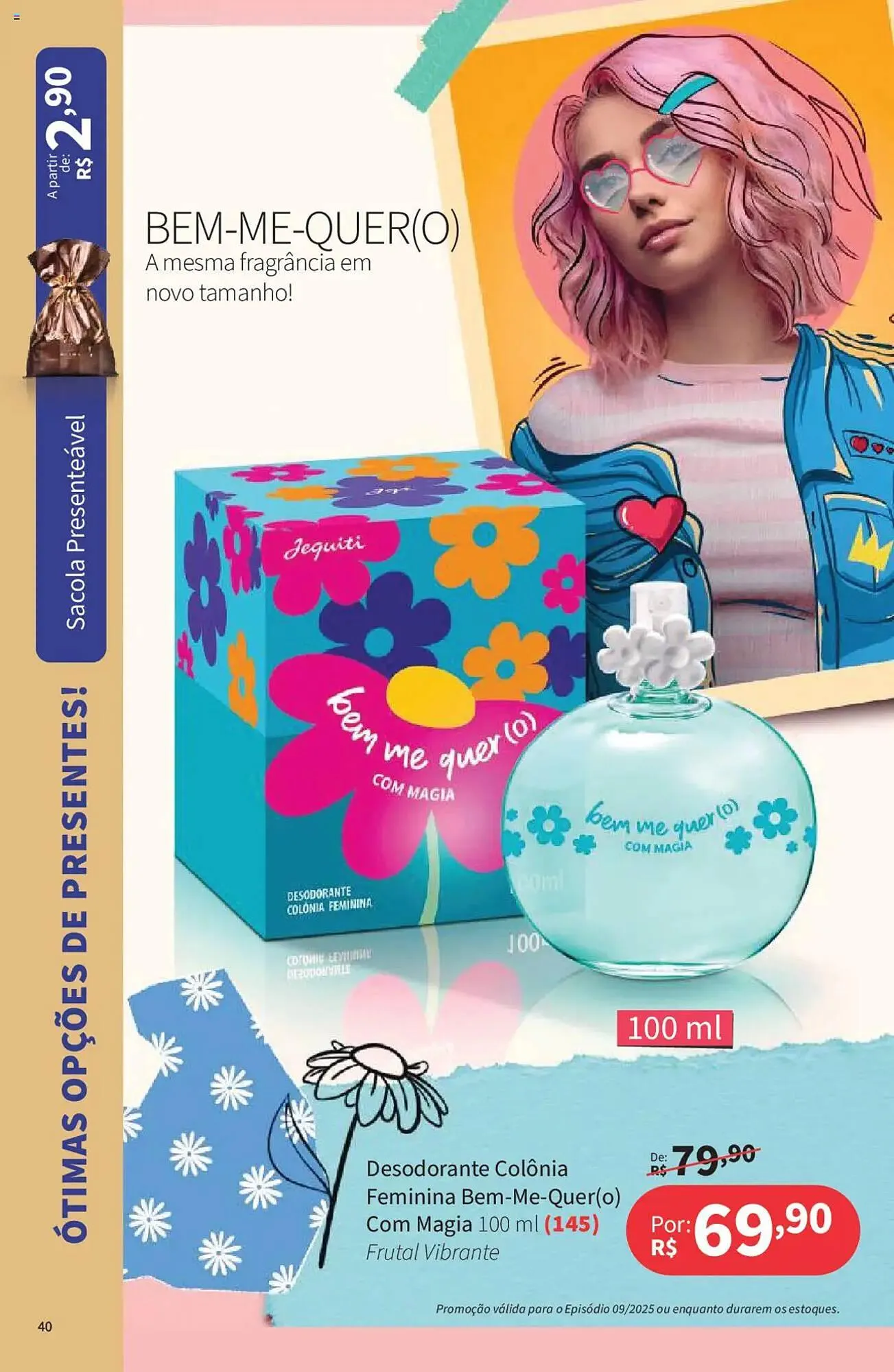 Encarte de Catálogo Jequiti 19 de junho até 17 de julho 2025 - Pagina 40