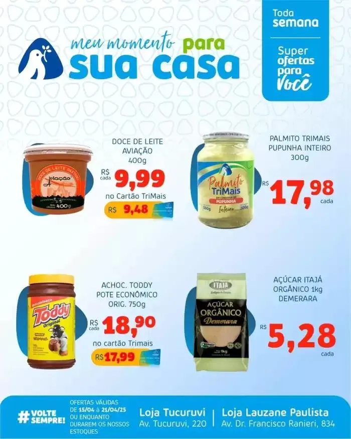 Encarte de Encarte Trimais Supermercado 15 de abril até 21 de abril 2025 - Pagina 8