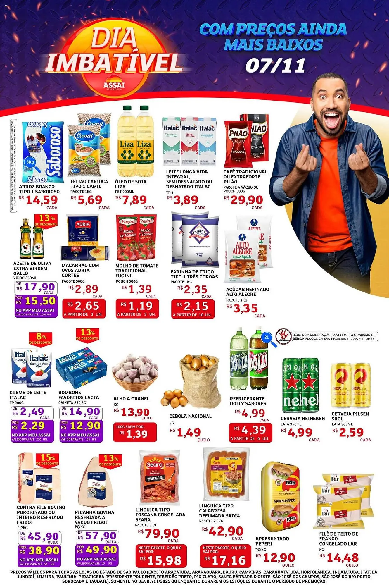 Encarte de Encarte Assaí Atacadista 7 de novembro até 7 de novembro 2025 - Pagina 1