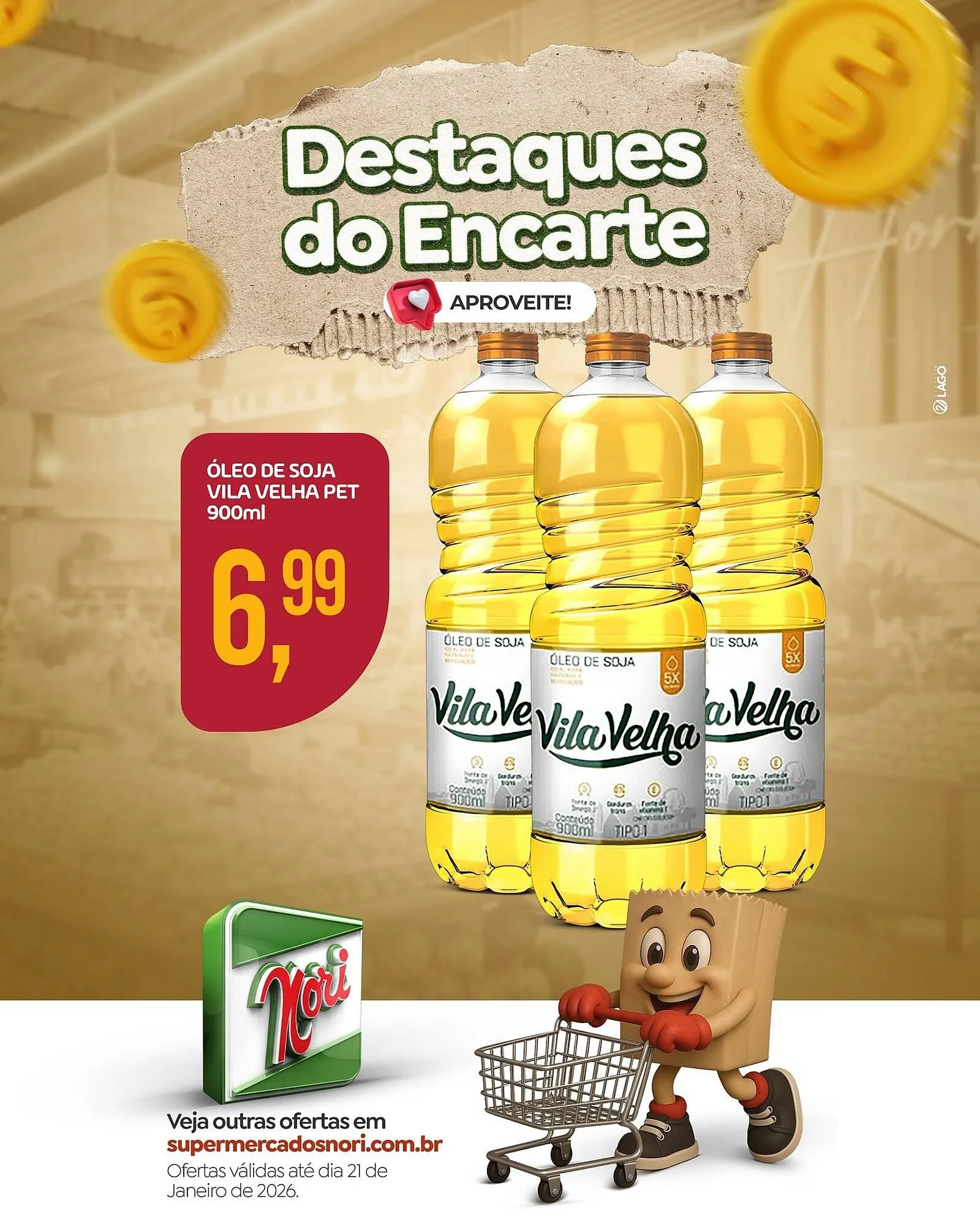Encarte de Catálogo Supermercados Nori 21 de janeiro até 21 de janeiro 2026 - Pagina 5