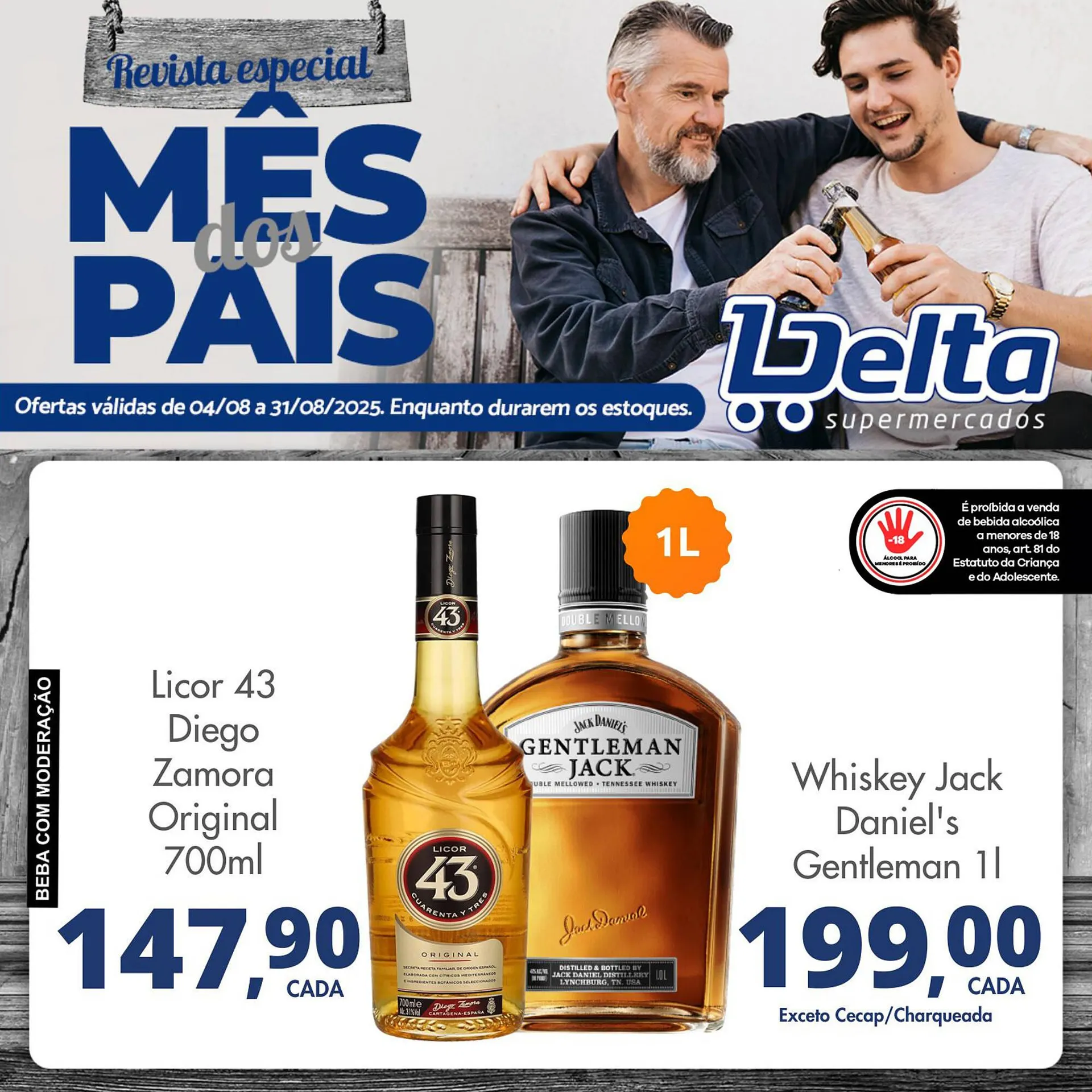 Encarte de Catálogo Delta Supermercados 4 de agosto até 31 de agosto 2025 - Pagina 5