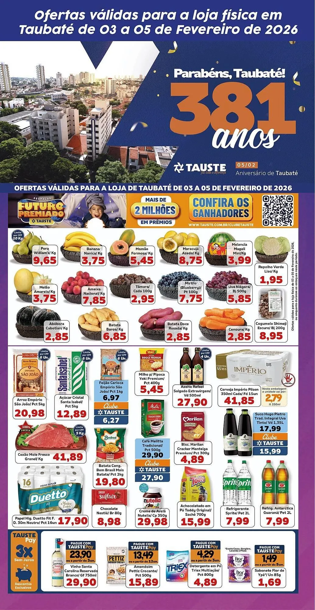 Encarte de Catálogo Supermercados Tauste 3 de fevereiro até 5 de fevereiro 2026 - Pagina 2