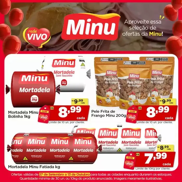 Encarte de Ofertas Rede Vivo 30 de setembro até 13 de outubro 2024 - Pagina 1