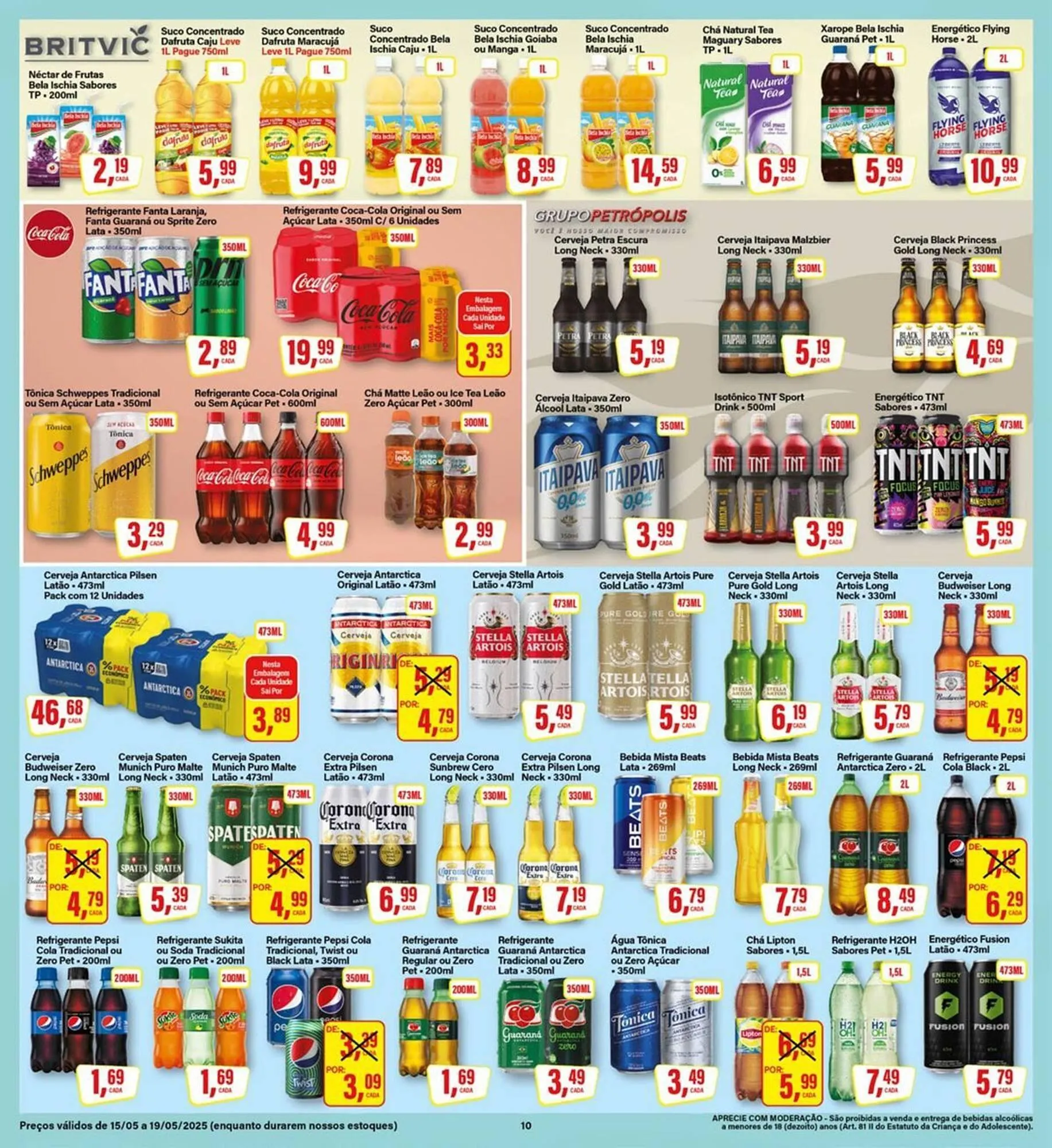 Encarte de Catálogo Rede Supermarket 15 de maio até 19 de maio 2025 - Pagina 10