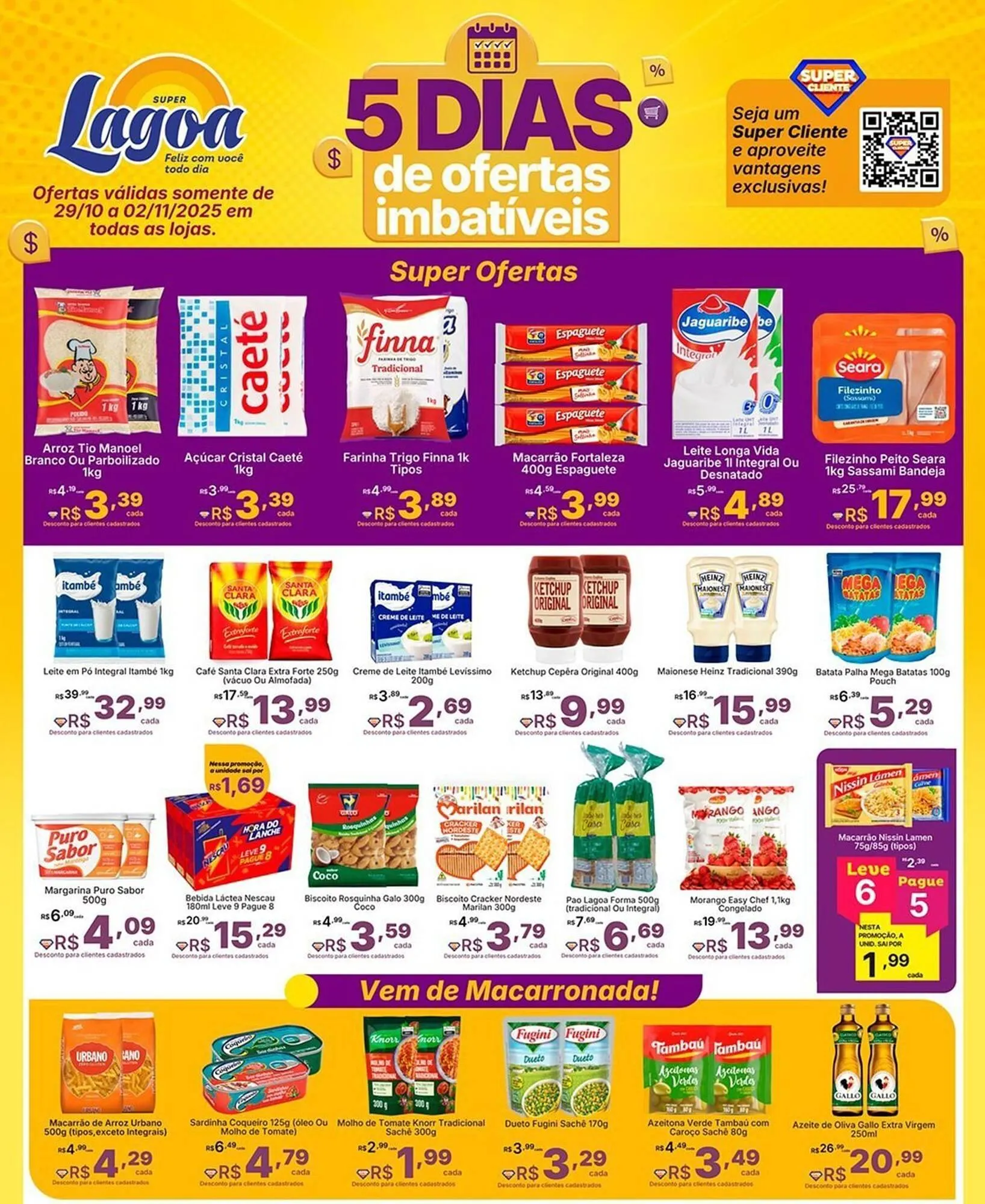 Encarte de Encarte Super Lagoa 29 de outubro até 2 de novembro 2025 - Pagina 2