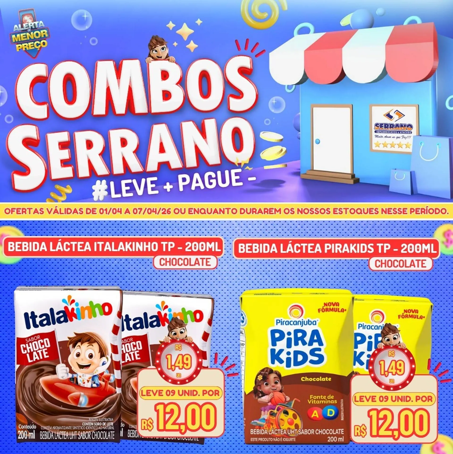 Encarte de Catálogo Serrano Supermercado 2 de abril até 7 de abril 2026 - Pagina 2