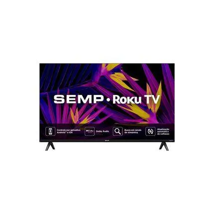 Smart TV SEMP R6610 32" LED Apple AirPlay Roku