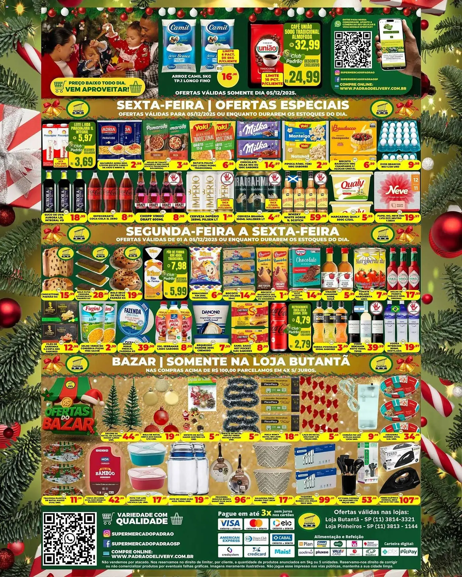 Encarte de Folheto Supermercado Padrão 1 de dezembro até 6 de dezembro 2025 - Pagina 2