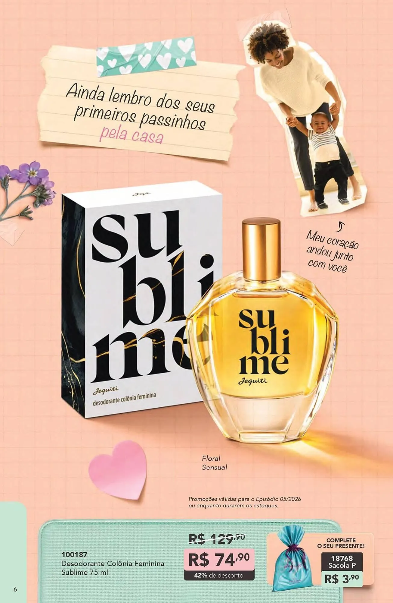 Encarte de Catálogo Jequiti 1 de maio até 31 de maio 2026 - Pagina 6