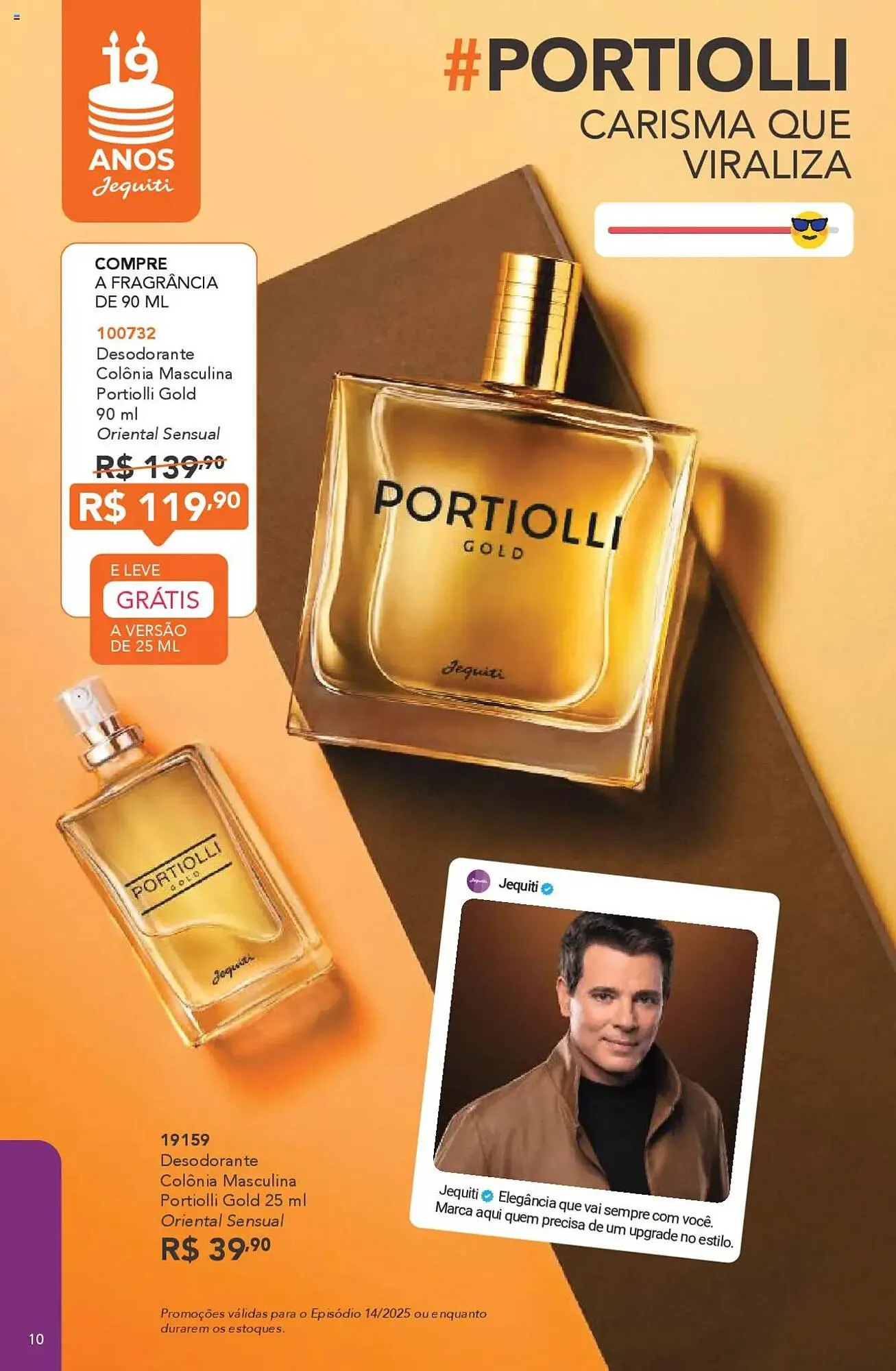 Encarte de Catálogo Jequiti 3 de outubro até 30 de outubro 2025 - Pagina 10