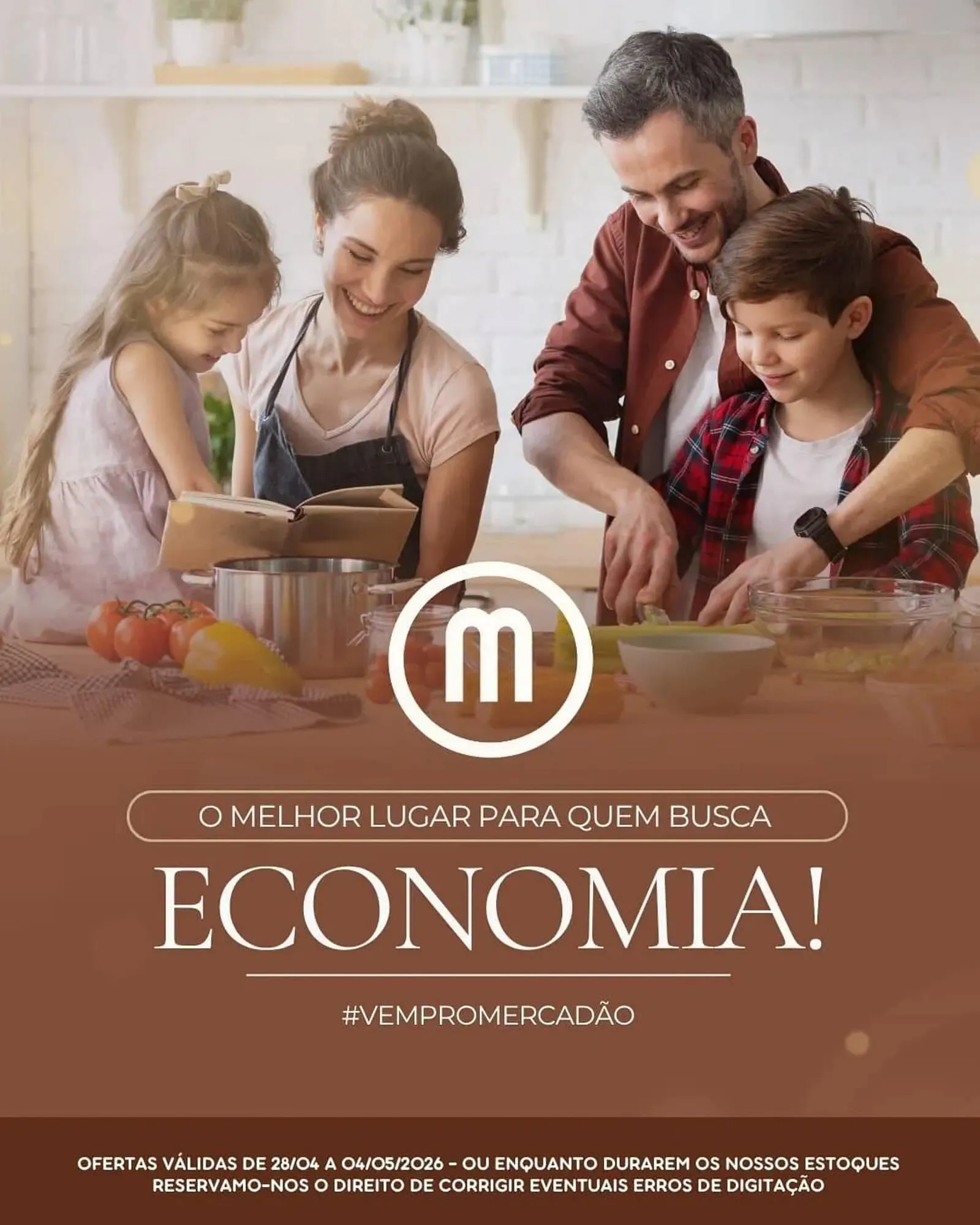 Encarte de Folheto Mercadão Atacadista 28 de abril até 4 de maio 2026 - Pagina 1