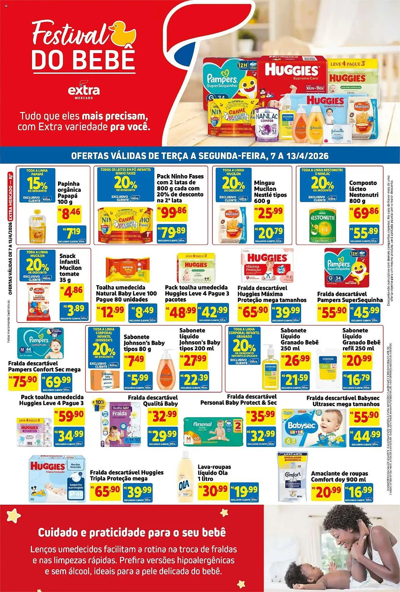Encarte de Encarte Mercado Extra 7 de abril até 13 de abril 2026 - Pagina 4