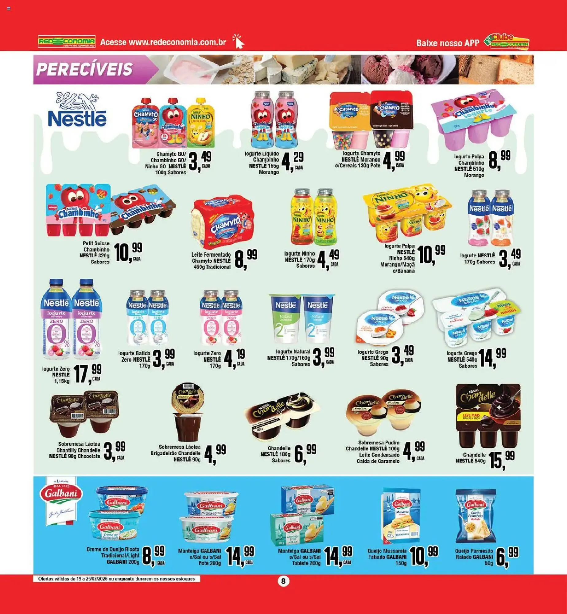 Encarte de Encarte Redeconomia 19 de fevereiro até 26 de fevereiro 2026 - Pagina 8