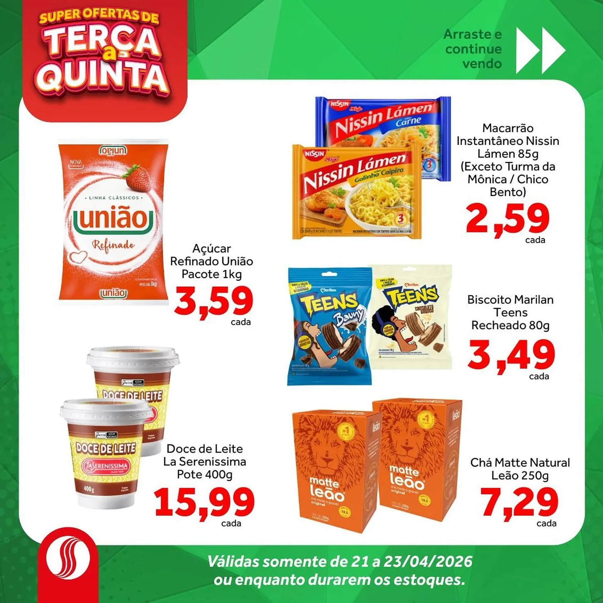 Encarte de Folheto Shibata Supermercados 21 de abril até 23 de abril 2026 - Pagina 3