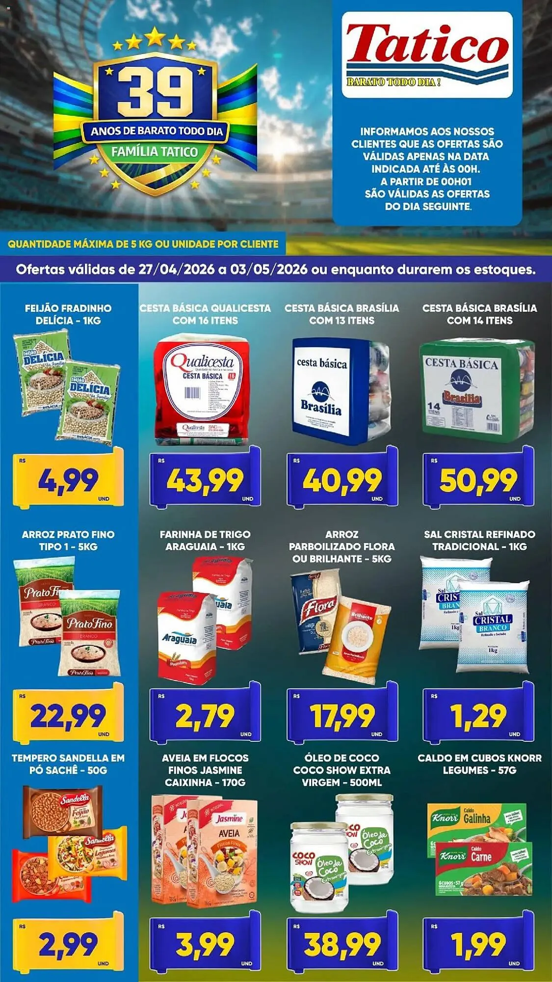 Encarte de Tabloide Tatico 27 de abril até 4 de maio 2026 - Pagina 3
