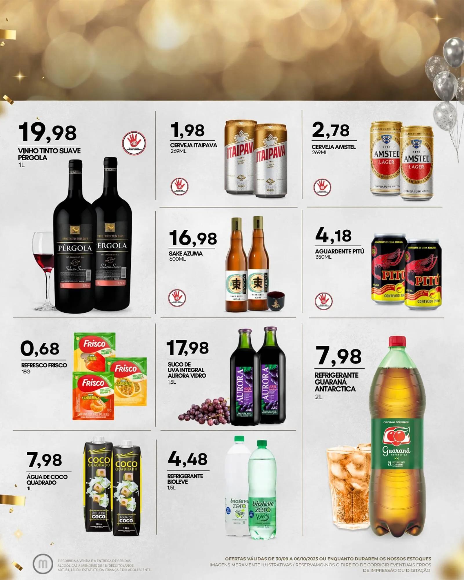 Encarte de Folheto Mercadão Atacadista 30 de setembro até 6 de outubro 2025 - Pagina 10