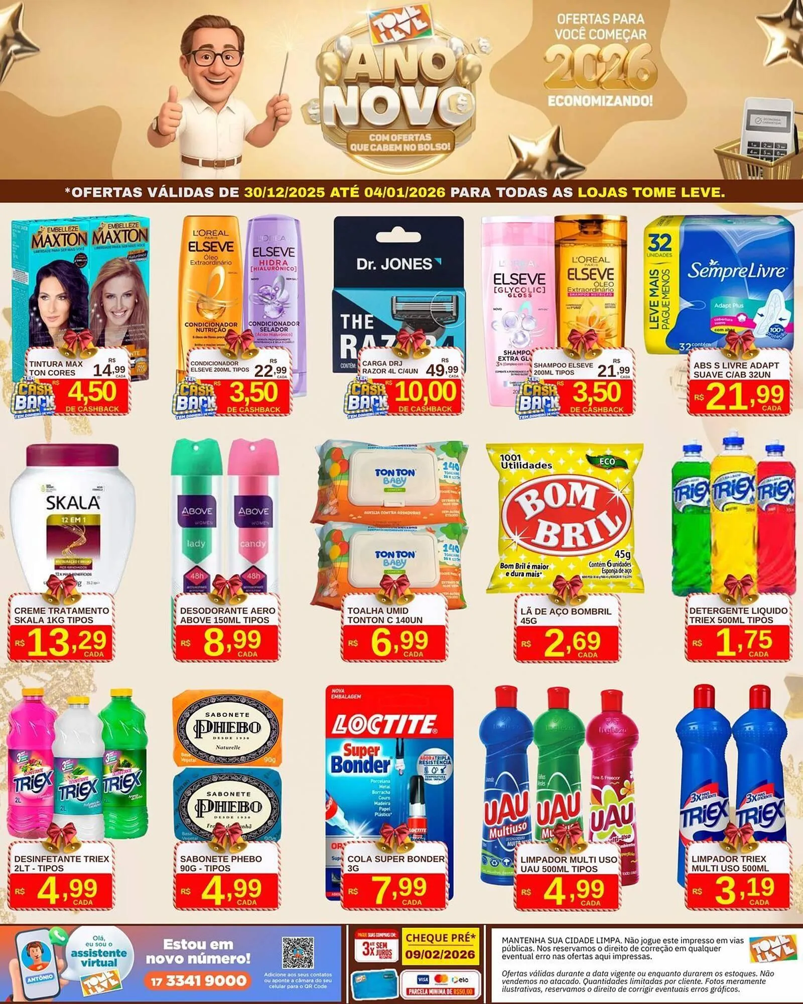 Encarte de Catálogo Tome Leve 30 de dezembro até 4 de janeiro 2026 - Pagina 2