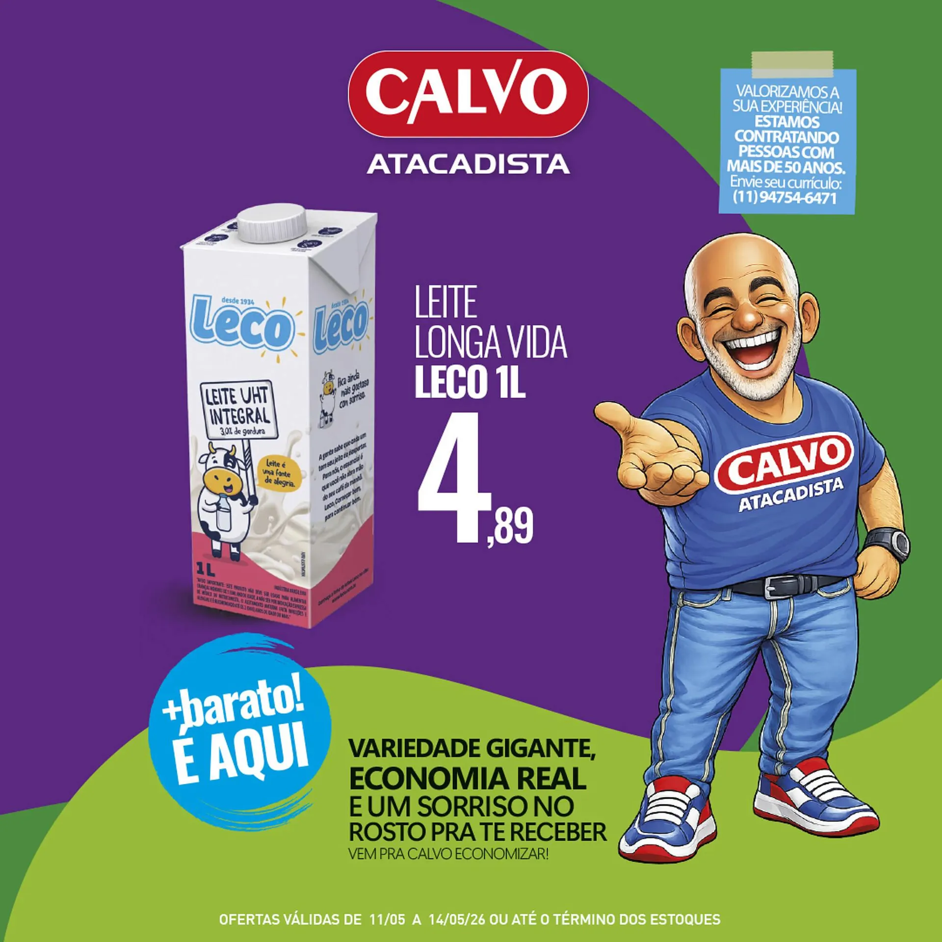 Encarte de Folheto Calvo Atacadista 12 de maio até 14 de maio 2026 - Pagina 2