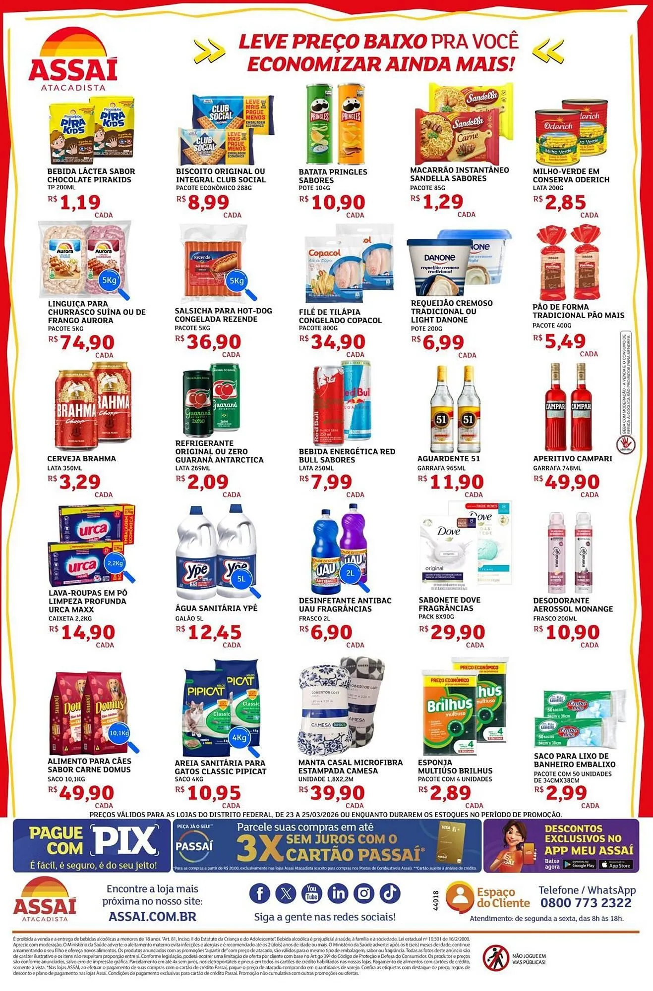 Encarte de Encarte Assaí Atacadista 23 de março até 25 de março 2026 - Pagina 2