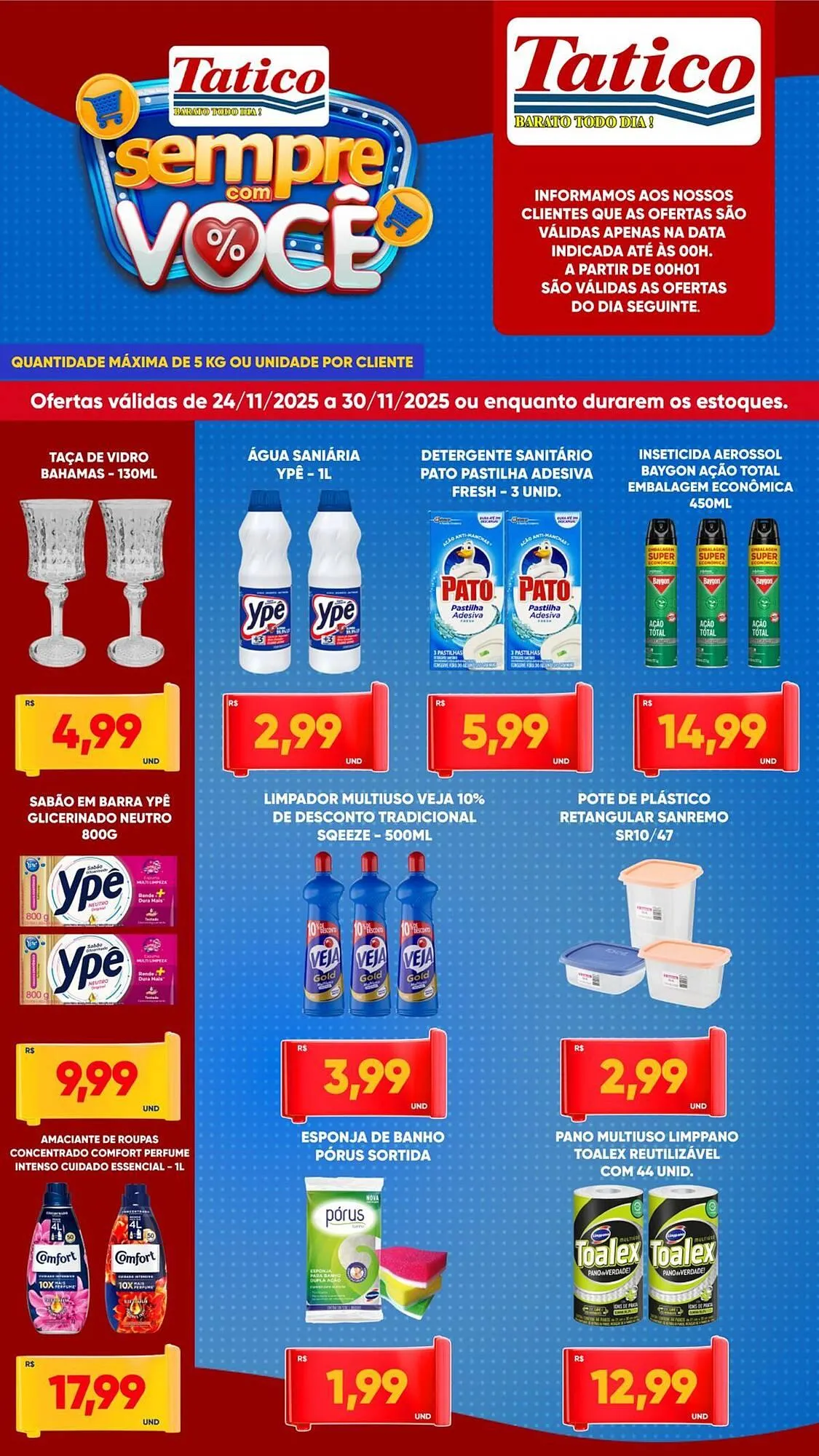 Encarte de Tabloide Tatico 24 de novembro até 30 de novembro 2025 - Pagina 9
